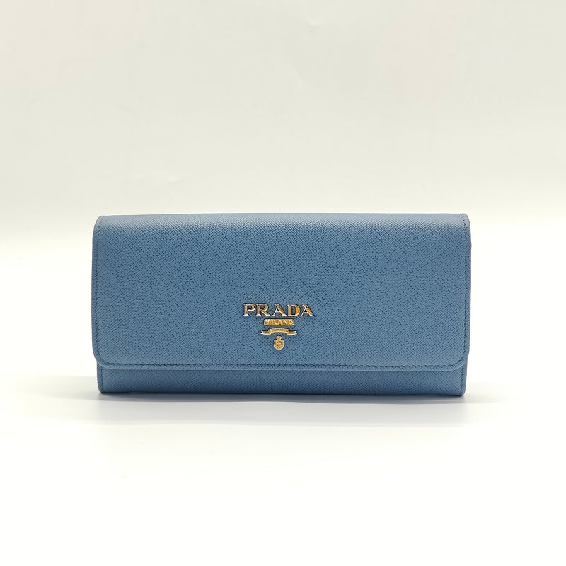 Continental Wallet Saffiano Leather Long