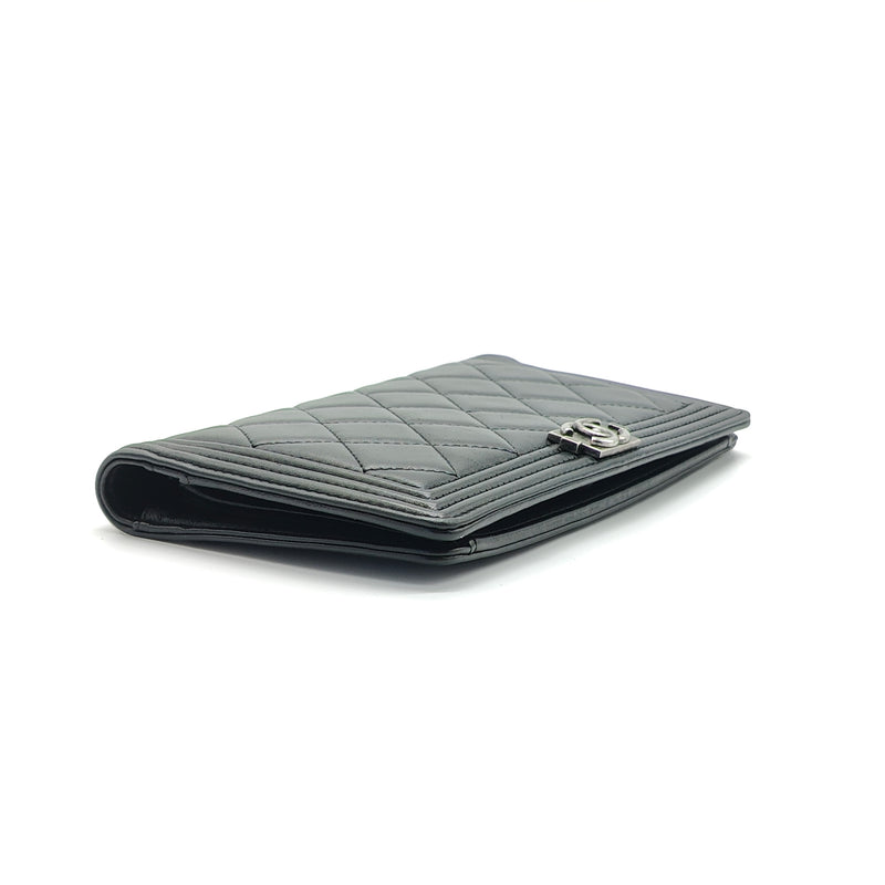 Boy Yen Wallet Quilted Lambskin