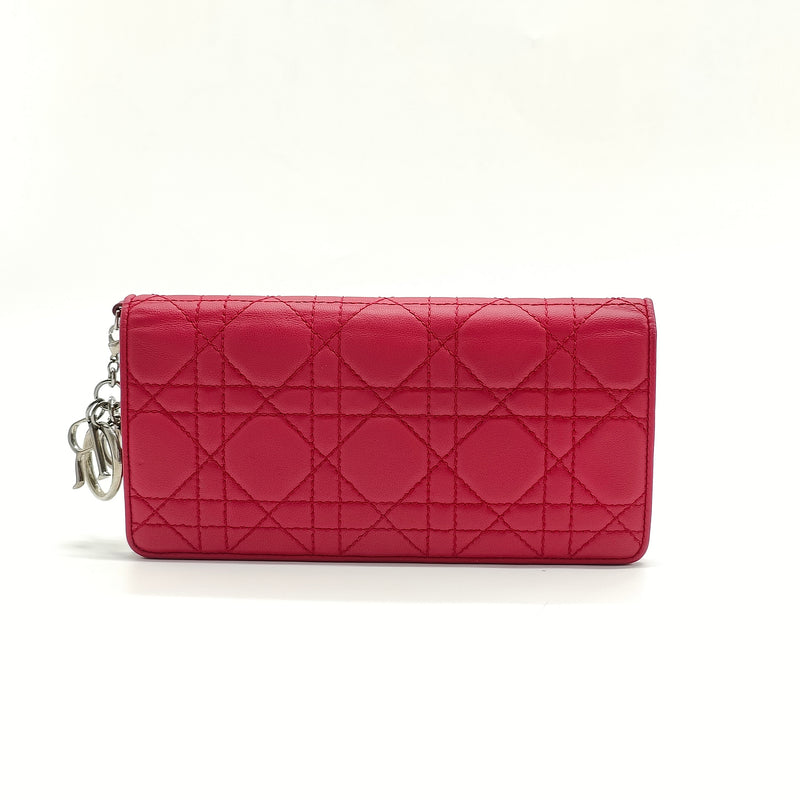 Lady Dior Wallet on Chain Cannage Quilt Lambskin