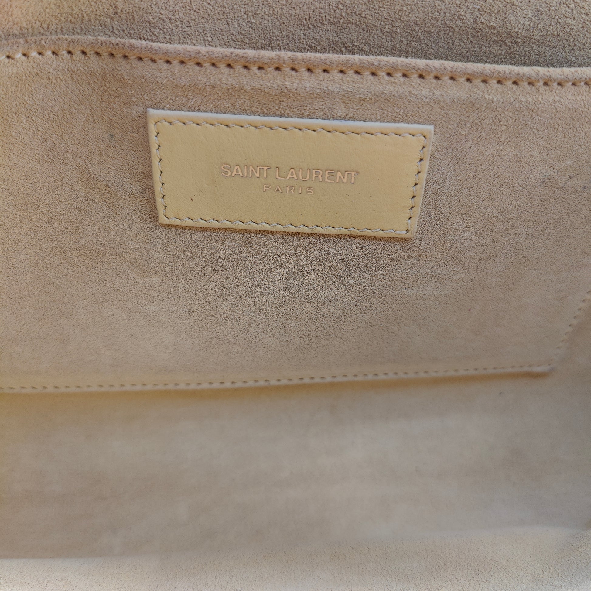 Calfskin Mini Y Ligne Crossbody Pochette Bag Yellow