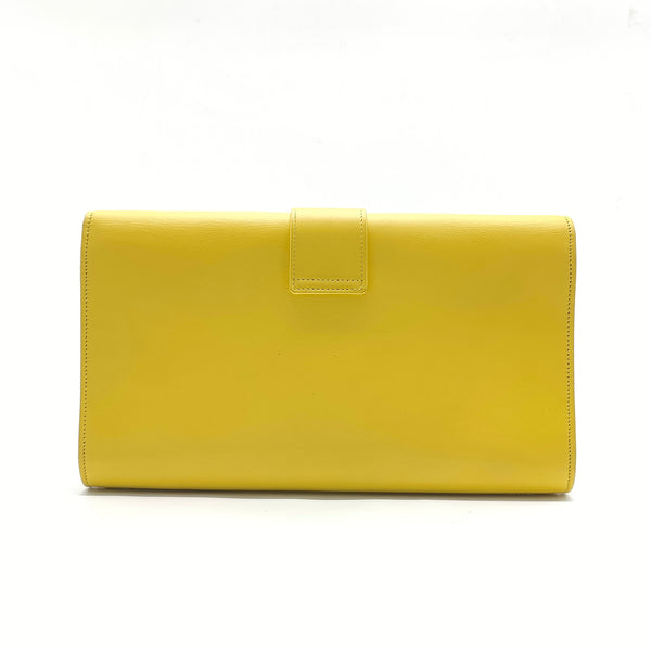 Calfskin Mini Y Ligne Crossbody Pochette Bag Yellow