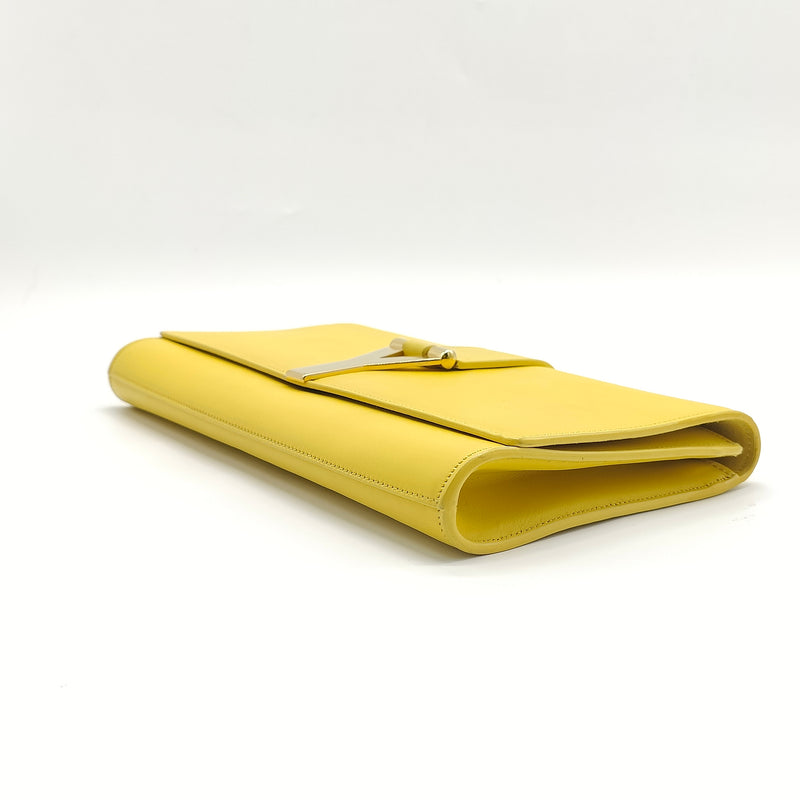 Calfskin Mini Y Ligne Crossbody Pochette Bag Yellow