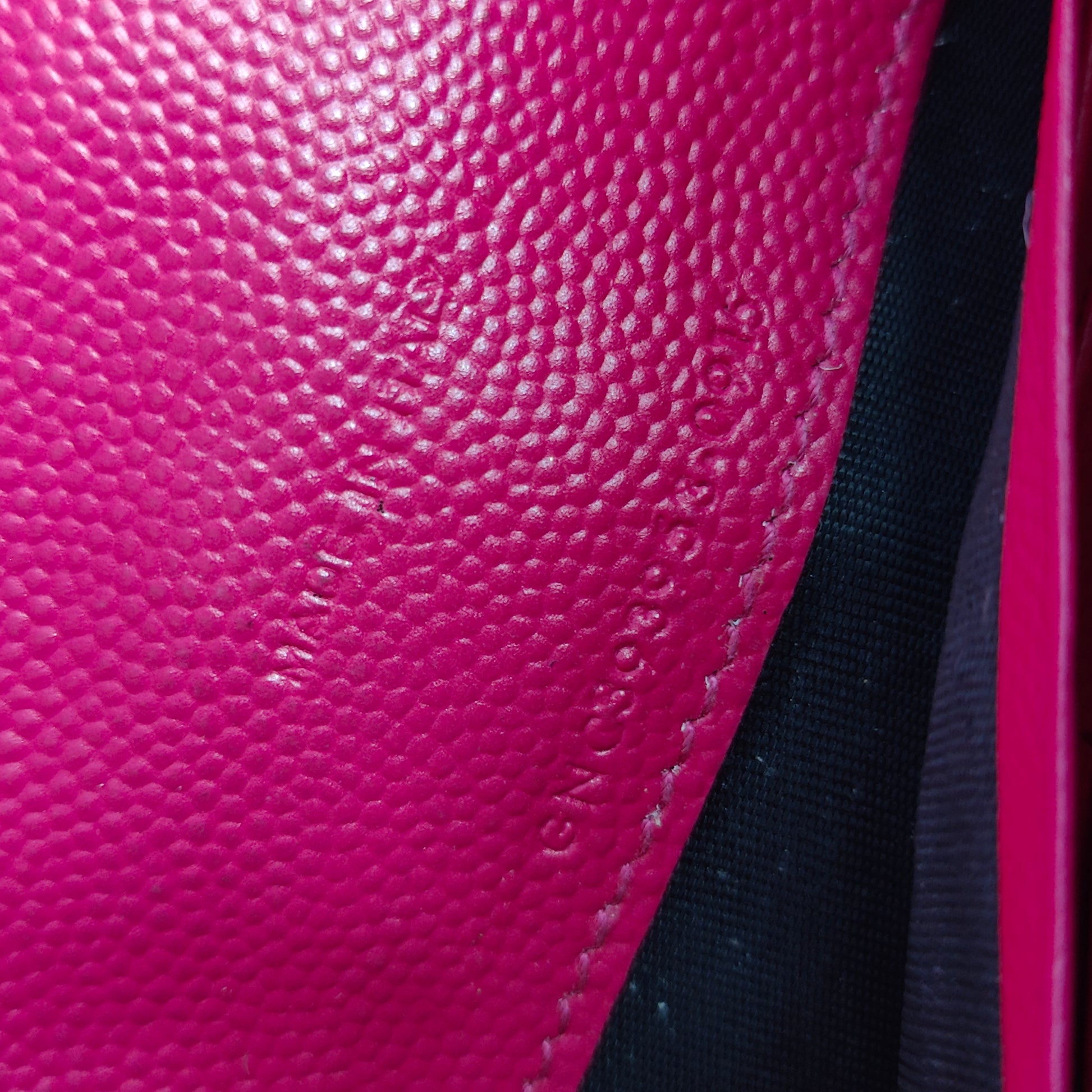 Classic Monogram Envelope Satchel Matelasse Chevron Leather