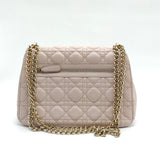 Lambskin Cannage Large Miss Dior Flap Rose Poudre (Copy)