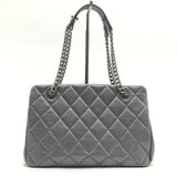 Shopping Tote Quilted Lambskin