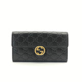 Icon Continental Wallet Guccissima Leather