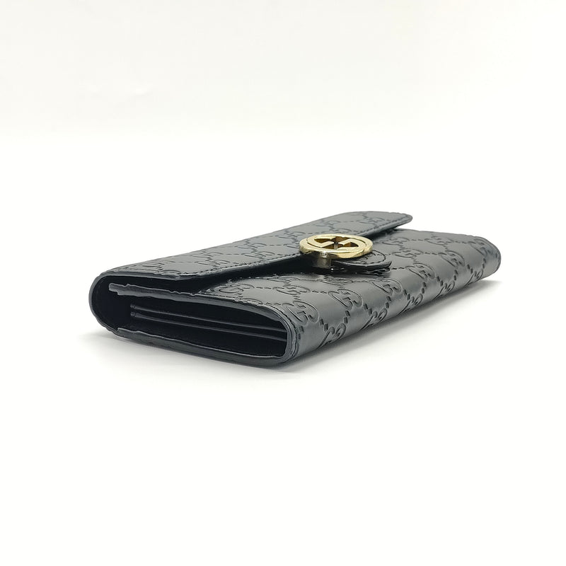 Icon Continental Wallet Guccissima Leather