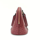 Microguccissima Medium Dome Bag Red