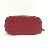 Microguccissima Medium Dome Bag Red