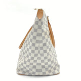 Damier Azur Saleya MM Zip Tote Bag