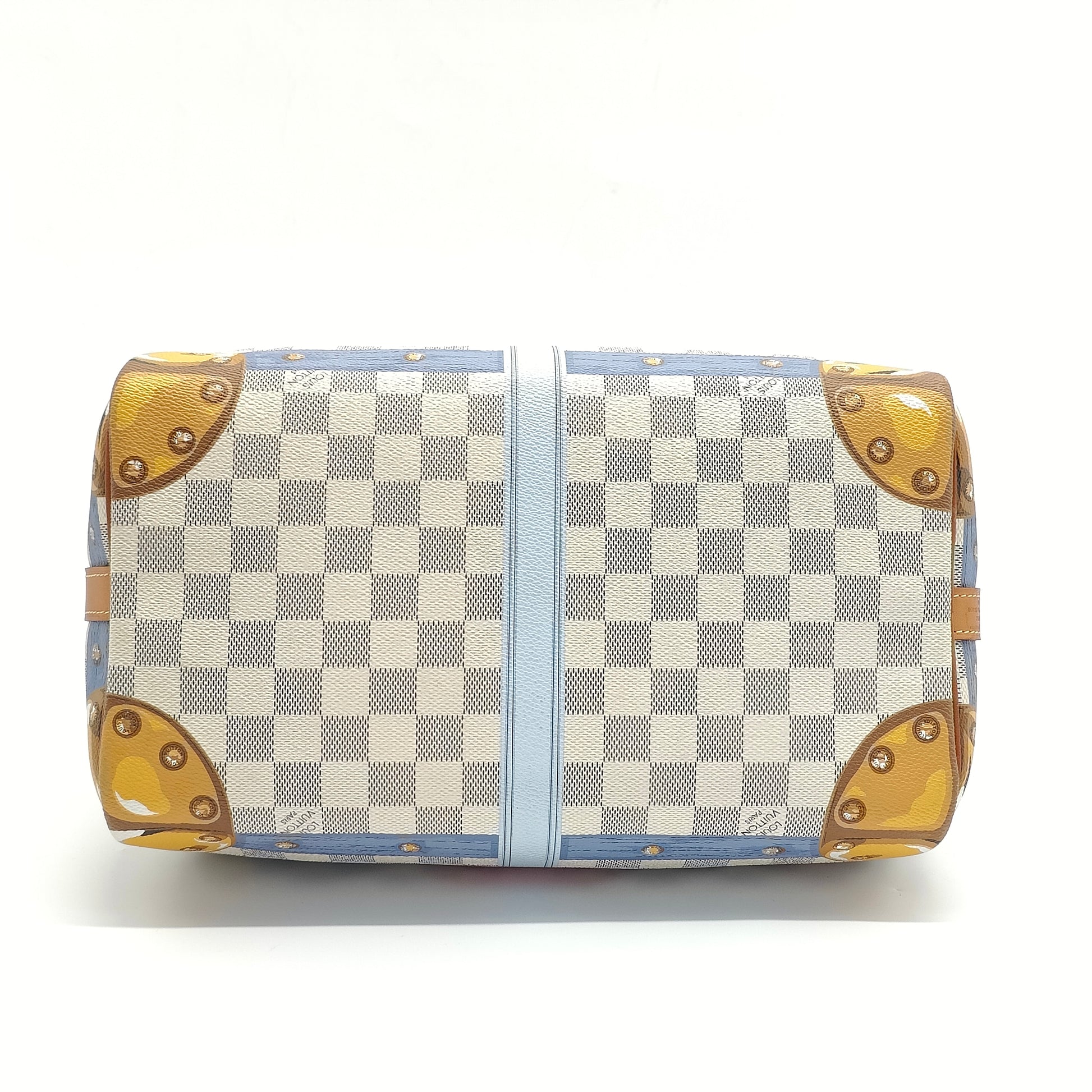 Speedy Bandouliere Bag Limited Edition Damier Summer Trunks 30