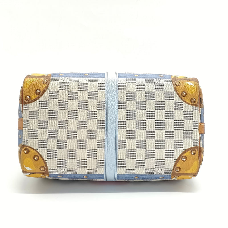 Speedy Bandouliere Bag Limited Edition Damier Summer Trunks 30