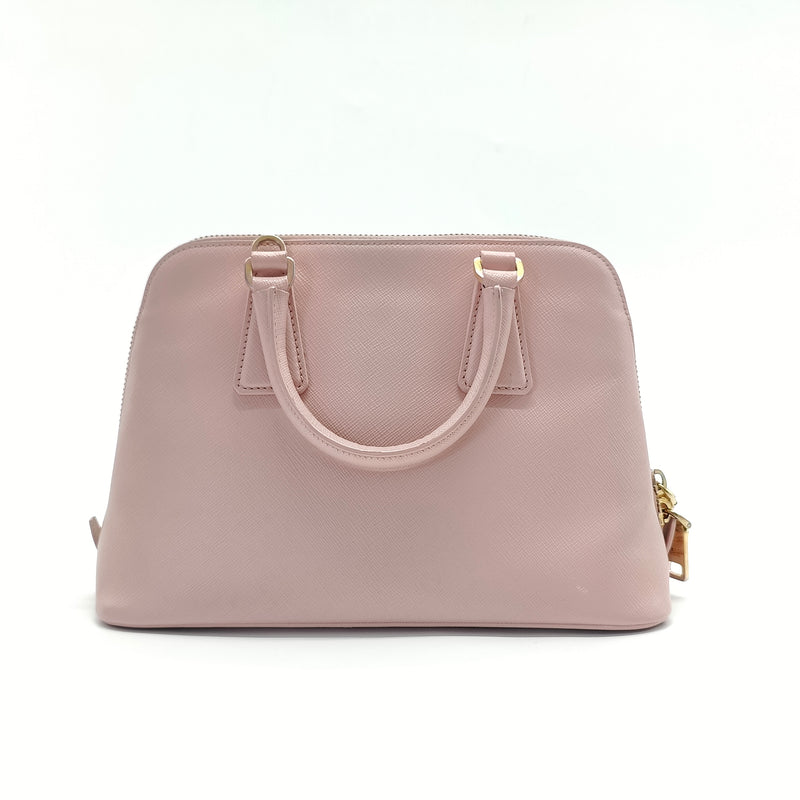 Small Saffiano Lux Dome Bag