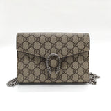 Dionysus Chain Wallet GG Coated Canvas Small