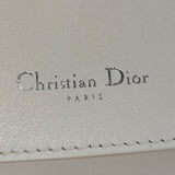 Smooth Calfskin Bi-Color Small Be Dior Flap White Black