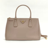 Saffiano Lux Medium Galleria Double Zip