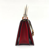 Queen Margaret Top Handle Bag Colorblock Leather