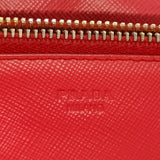 Chain Wallet Crossbody Saffiano Leather