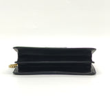 Calfskin Thalia Flap Shoulder Bag Black