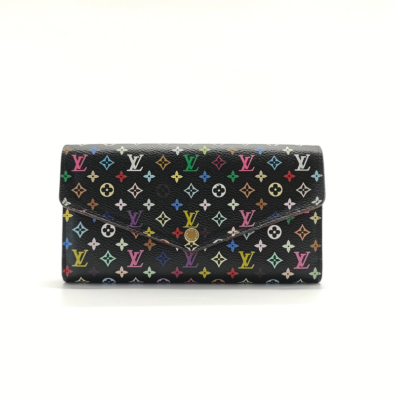 Monogram Multicolor Sarah Wallet NM Black Grenade