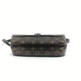 Chain It Handbag Monogram Canvas with Leather PM