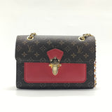 Victoire Handbag Monogram Canvas and Leather