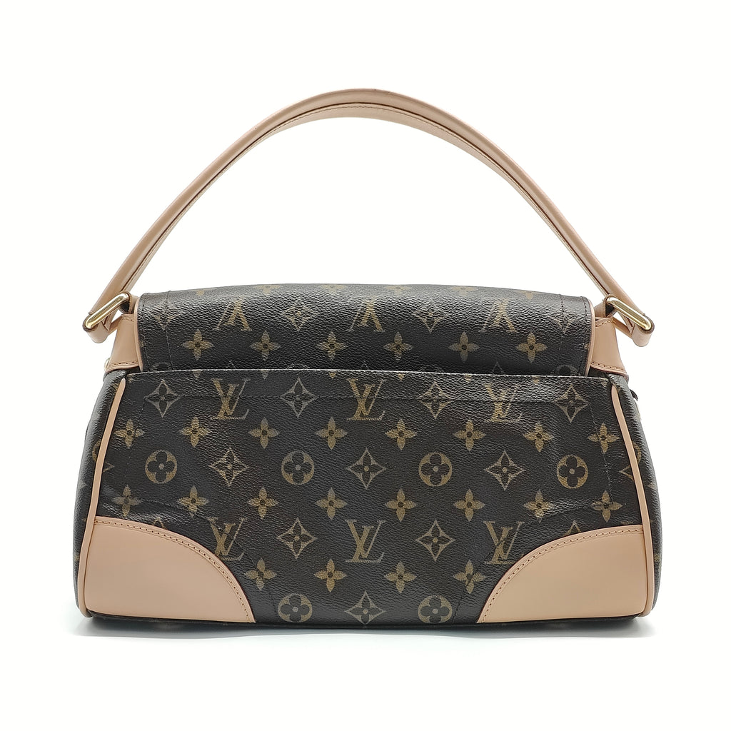 Beverly Handbag Monogram Canvas MM