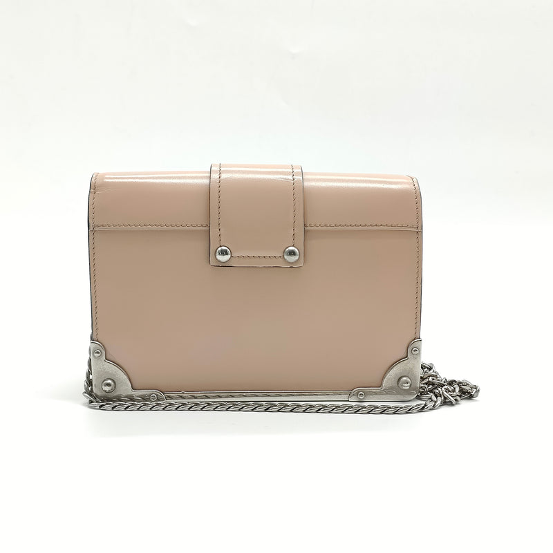 Cahier Crossbody Bag City Calf and Saffiano Small