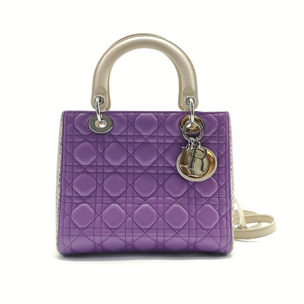 Lady Dior Bag Cannage Quilt Lambskin Medium