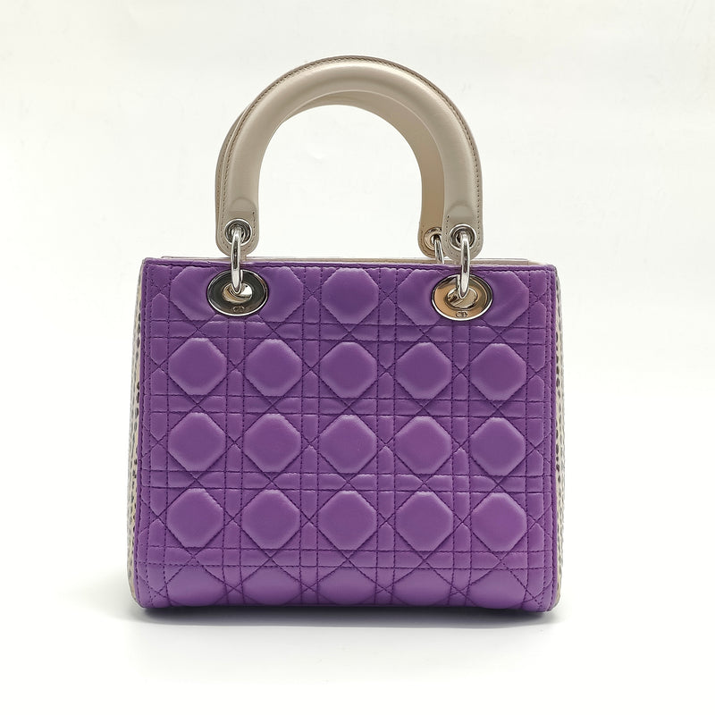 Lady Dior Bag Cannage Quilt Lambskin Medium