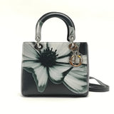 Lady Dior Bag Cannage Quilt Floral Printed Lambskin