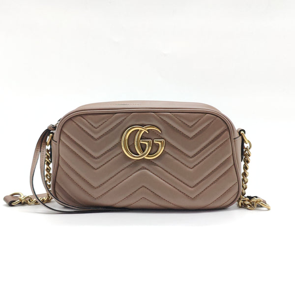 GG Marmont Shoulder Bag Matelasse Leather