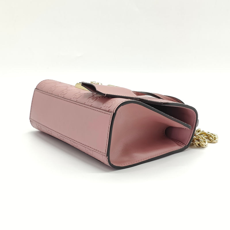 Padlock Shoulder Bag Guccissima Leather Small