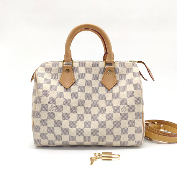 Speedy Bandouliere Bag Damier with Braided Detail 25