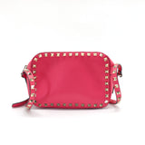 Leather Studded Crossbody Mini Bag