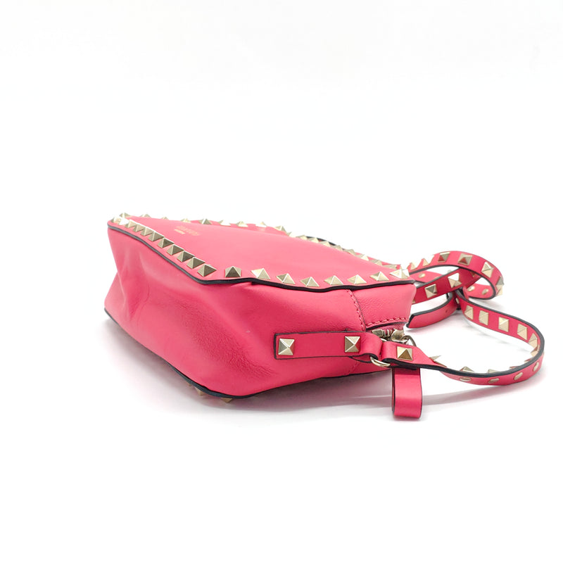 Leather Studded Crossbody Mini Bag