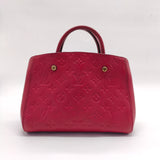 Louis Vuitton Montaigne Handbag Monogram Empreinte Leather BB