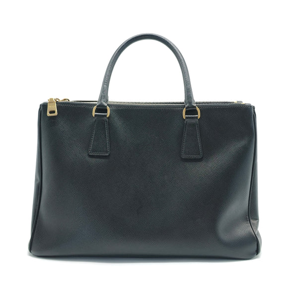 Galleria Double Zip Tote Saffiano Leather Medium