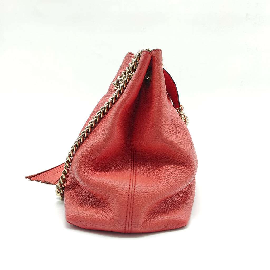 Gucci Soho Chain Strap Shoulder Bag Leather Medium