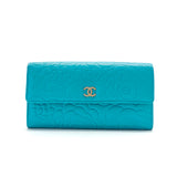 Wallet on Chain Camellia Lambskin