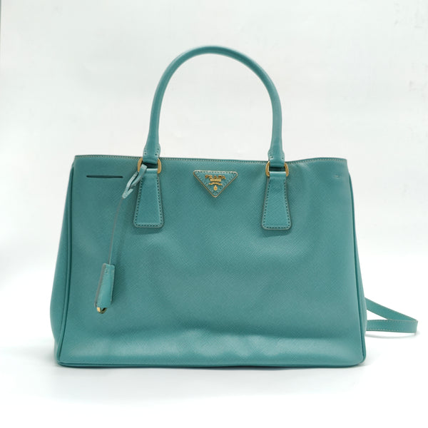 Galleria Double Zip Tote Saffiano Leather Medium