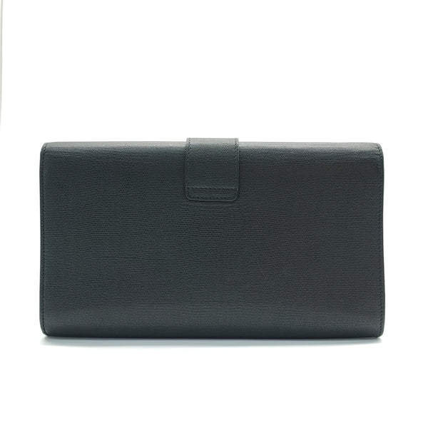 Textured Calfskin Classic Y Ligne Clutch