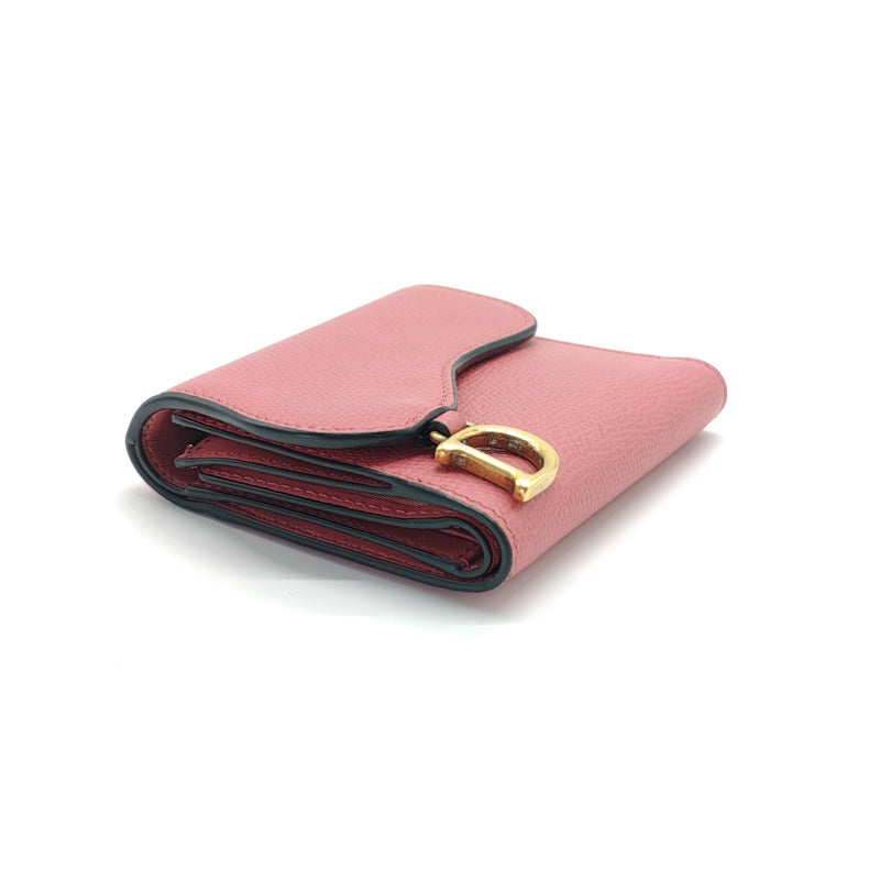 Saddle Lotus Wallet Leather Mini