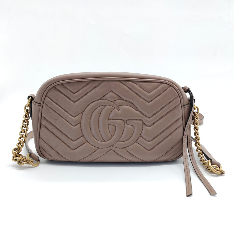 GG Marmont Shoulder Bag Matelasse Leather Small