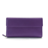 Zip Around Wallet Leather