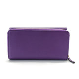 Zip Around Wallet Leather