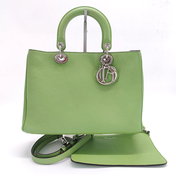 Diorissimo Tote Pebbled Leather Medium