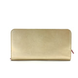 Zip Around Wallet Saffiano Leather Long