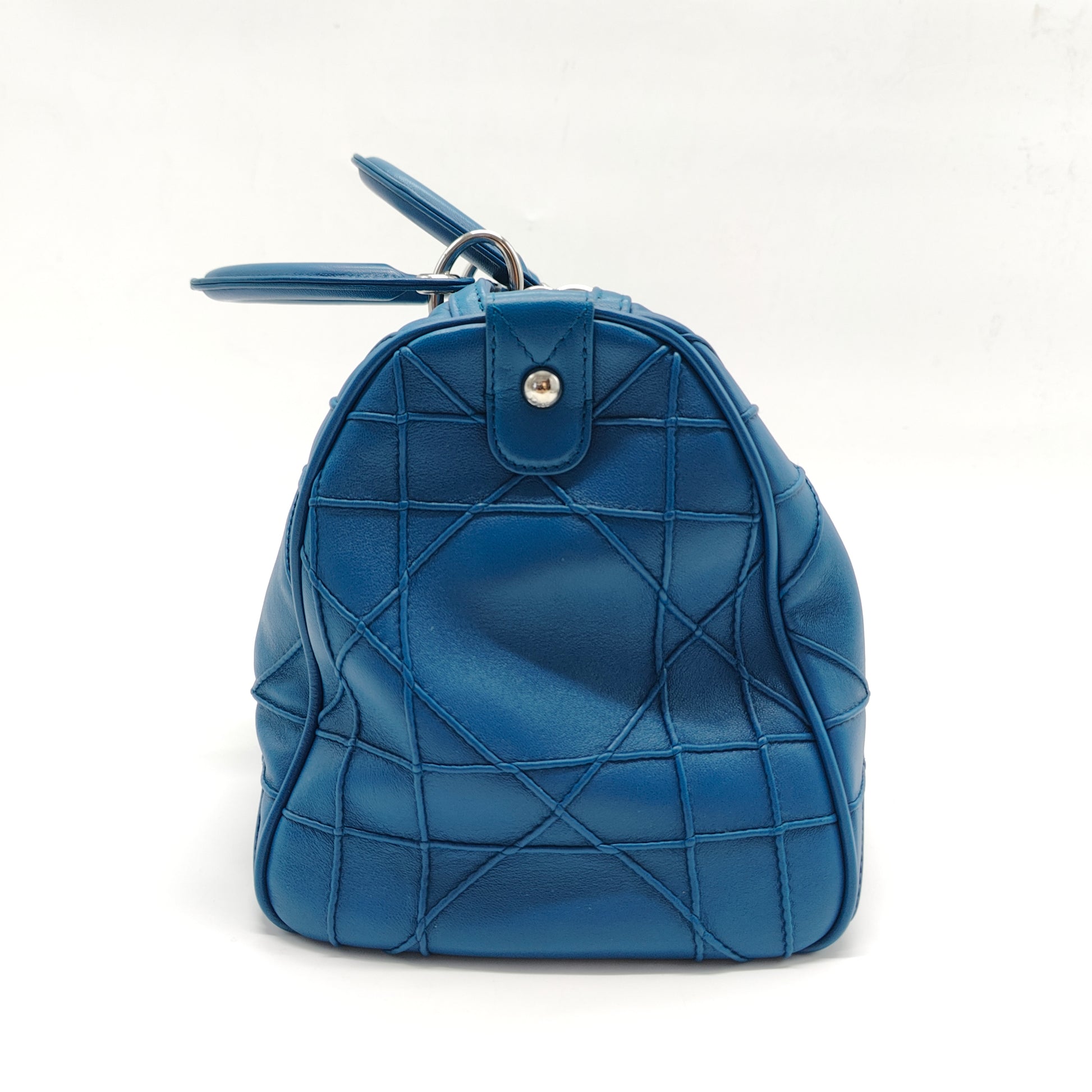 Granville Polochon Handbag Cannage Quilt Leather Medium