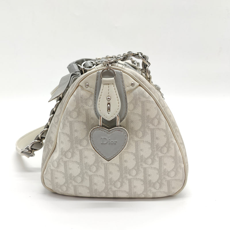 Vintage Diorissimo Romantique Heart Trotter Bag